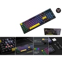 Teclado mecanico de 98 teclas con luces RGB