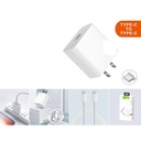 Cargador de pared 25W PD Type-C con cable Type-C a Type-C