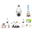 Camara de seguridad WiFi tipo bombilla panoramica 360