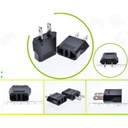 Adaptador de enchufe EU a US