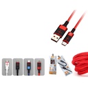 Cable de datos Tipo-C nylon 3.1A 1.2M