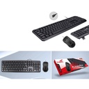 Combo de teclado y mouse USB plug and play