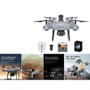 Drone plegable doble camara 4K evasion de obstaculos