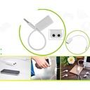 Adaptador de audio 3.5mm a 2 puertos 3.5mm