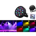 Lampara de escenario LED 18 LEDs RGB - Modelo AKL-8001
