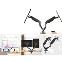 Soporte de monitor de doble brazo 14-32 pulg