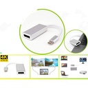 Adaptador Tipo-C a DisplayPort hembra Full HD 4K