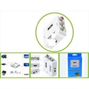 Mini convertidor de HDMI a AV RCA Full HD 1080P