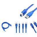 Cable de impresora USB 3.0 A a B 1.5 metros
