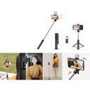 Palo selfie Bluetooth retractil con tripode