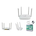 Enrutador WiFi 4 antenas 4 puertos LAN 2.4GHz