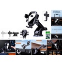 Soporte para celular de auto con ventosa y brazo extensible