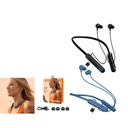Auriculares de cuello inalambricos deportivos
