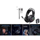 Auriculares para gaming con luces RGB y microfono - Modelo X92