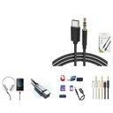 Cable adaptador de audio Tipo-C a 3.5mm 1M