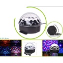 Luz laser LED RGB bola disco con sensor de voz