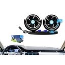Ventilador doble para vehiculo 5.5 pulg x2 5V