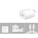 Cargador de pared carga rapida 45W Type-C con cable