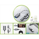 Cable adaptador OTG 2 en 1 micro USB y Type-C